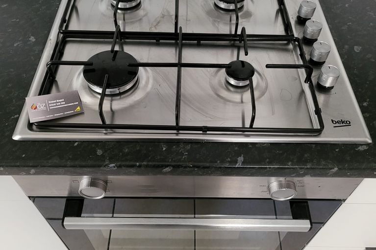 Gas Hob appliance fitted andd installed by Dr Oz Gas and Heating 